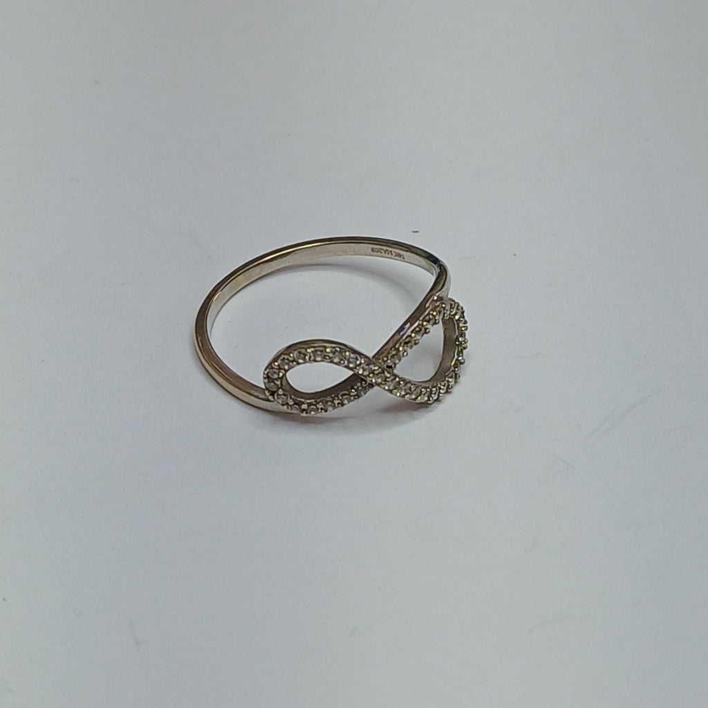 ANILLITO ORO BLANCO 14 K 1,50 GRMS (SEMINUEVO)
