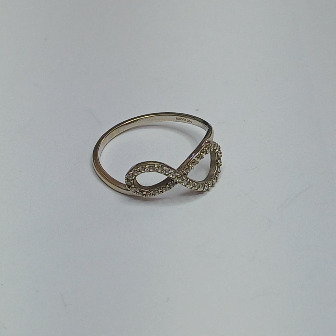 ANILLITO ORO BLANCO 14 K 1,50 GRMS (SEMINUEVO)