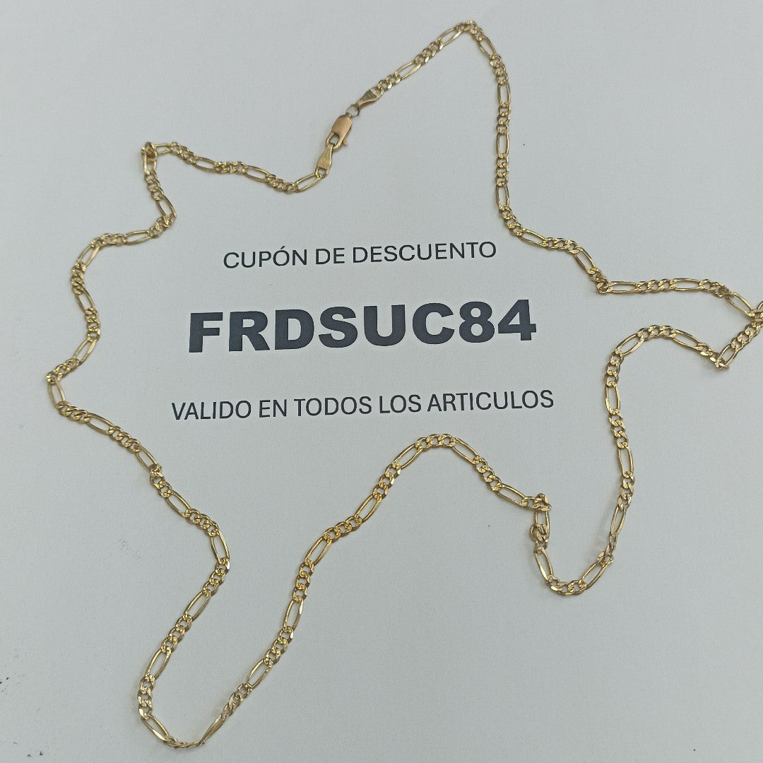 CADENA ORO 14 K 9.5 GRMS (SEMINUEVO)