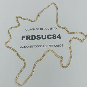 CADENA ORO 14 K 9.5 GRMS (SEMINUEVO)
