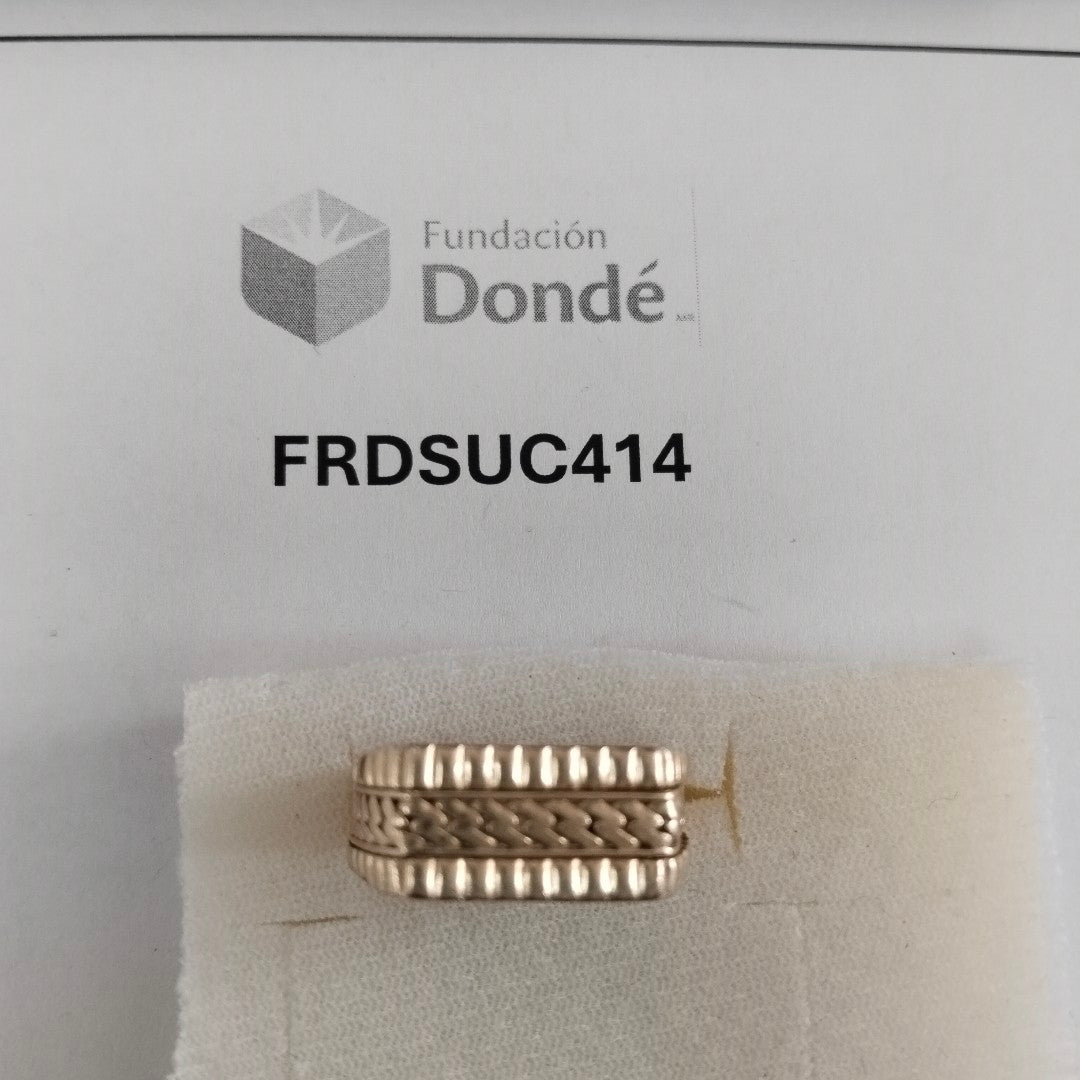 ANILLO ORO 14 K 6.1 GRMS (SEMINUEVO)
