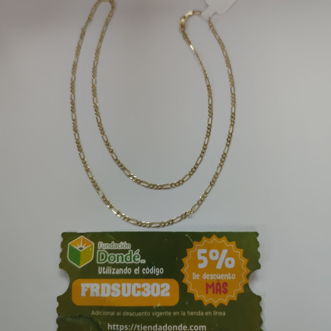 CADENA 3X1 10K 60 CM 4.6 GR (NUEVO)