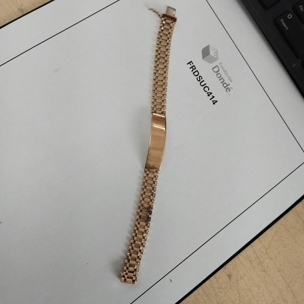 PULSERA ORO 14 K 16.2 GRMS (SEMINUEVO)