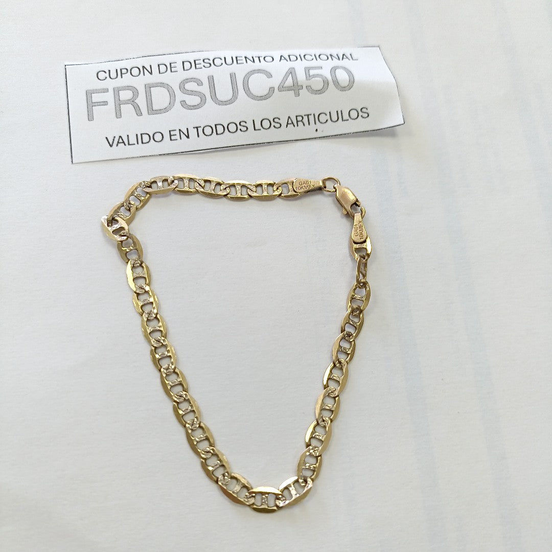 PULSERA ORO 10 K 5.7 GRMS (SEMINUEVO)