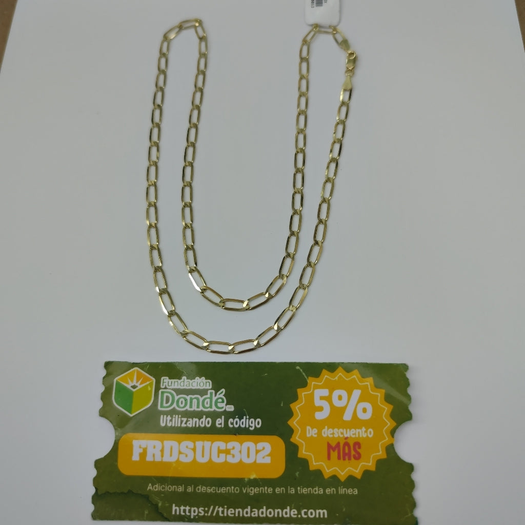 CADENA ESLABONES 14K 60 CM 10.3 GR (NUEVO)