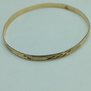 PULSERA RIGIDA ORO 14 K 5.3 GRMS (SEMINUEVO)