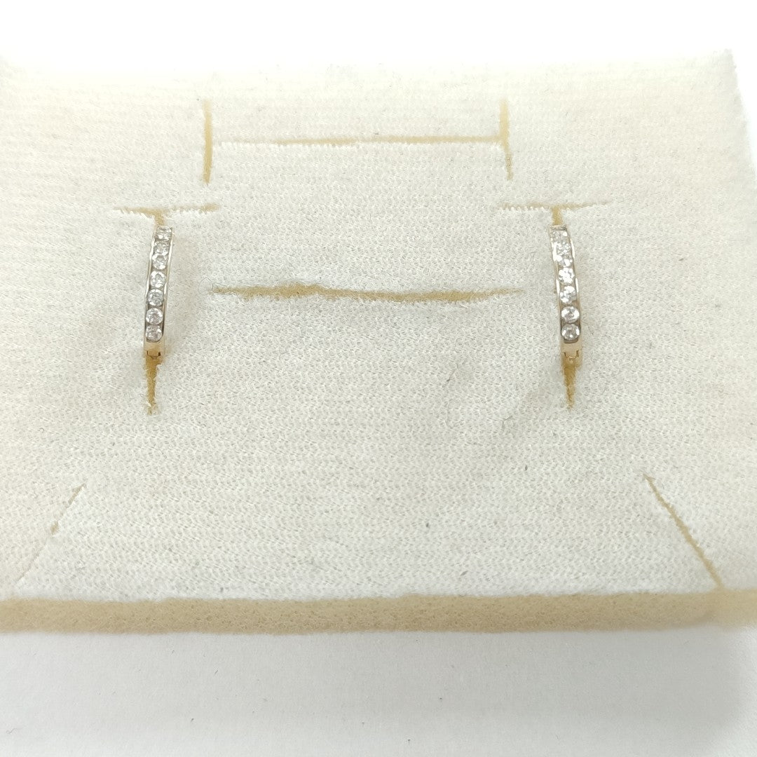 ARRACADAS PAR ORO 10 K 0.9 GRMS (SEMINUEVO)