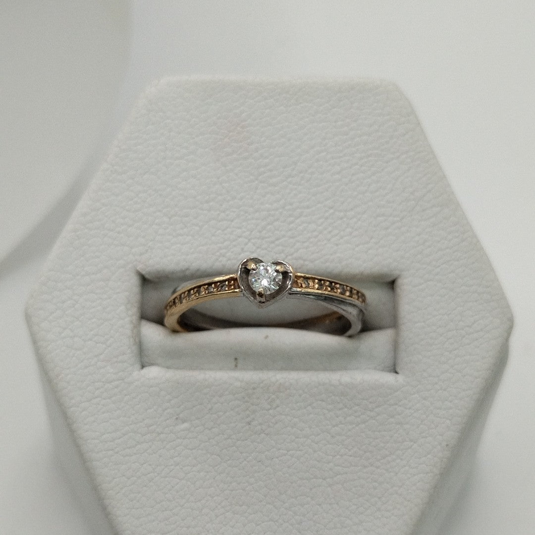 SOLITARIO ORO 14 K 2,00 GRMS (SEMINUEVO)