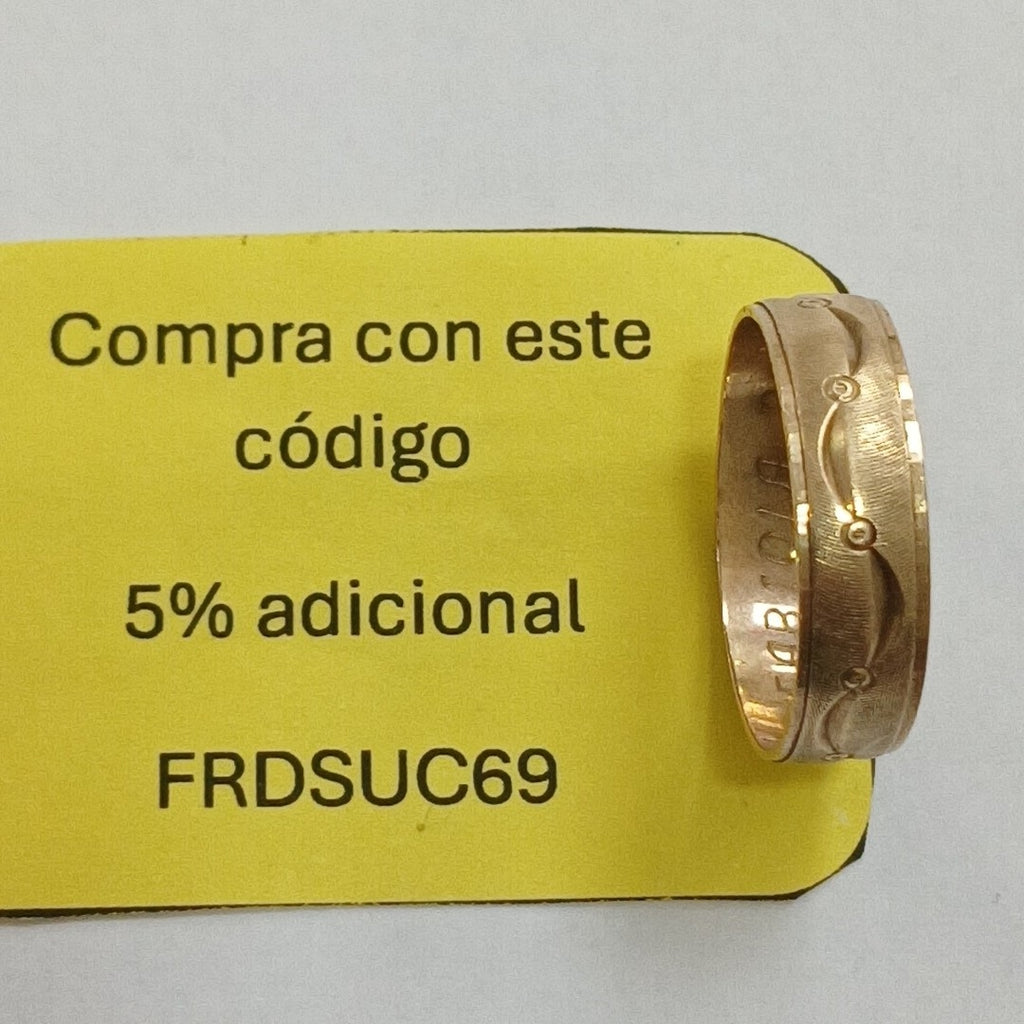 ARGOLLA ORO 10 K 2,10 GRMS (SEMINUEVO)