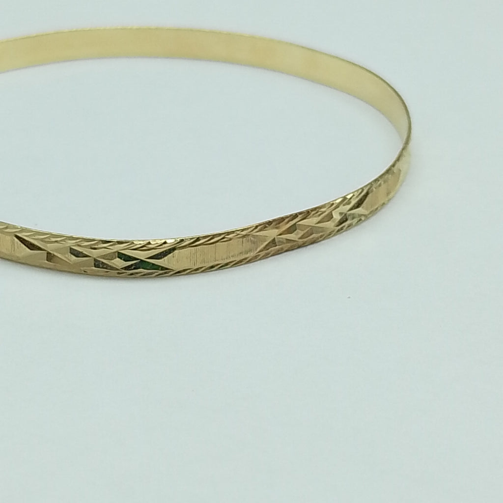 PULSERA RIGIDA ORO 14 K 5.3 GRMS (SEMINUEVO)