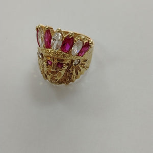 ANILLO ORO 14 K 11 GRMS (SEMINUEVO)
