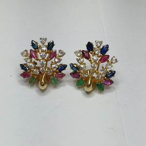 ARETES PAR ORO 14 K 7,60 GRMS (SEMINUEVO)