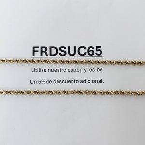 CADENA ORO 10 K 5.4 GRMS (SEMINUEVO)