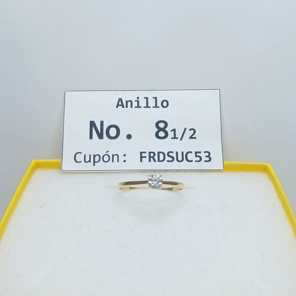 ANILLITO ORO 14 K 1.1 GRMS (SEMINUEVO)