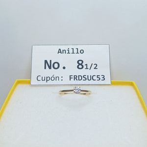 ANILLITO ORO 14 K 1.1 GRMS (SEMINUEVO)