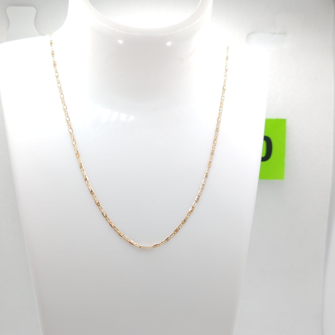 CADENA ORO 14 K 2.1 GRMS (SEMINUEVO)