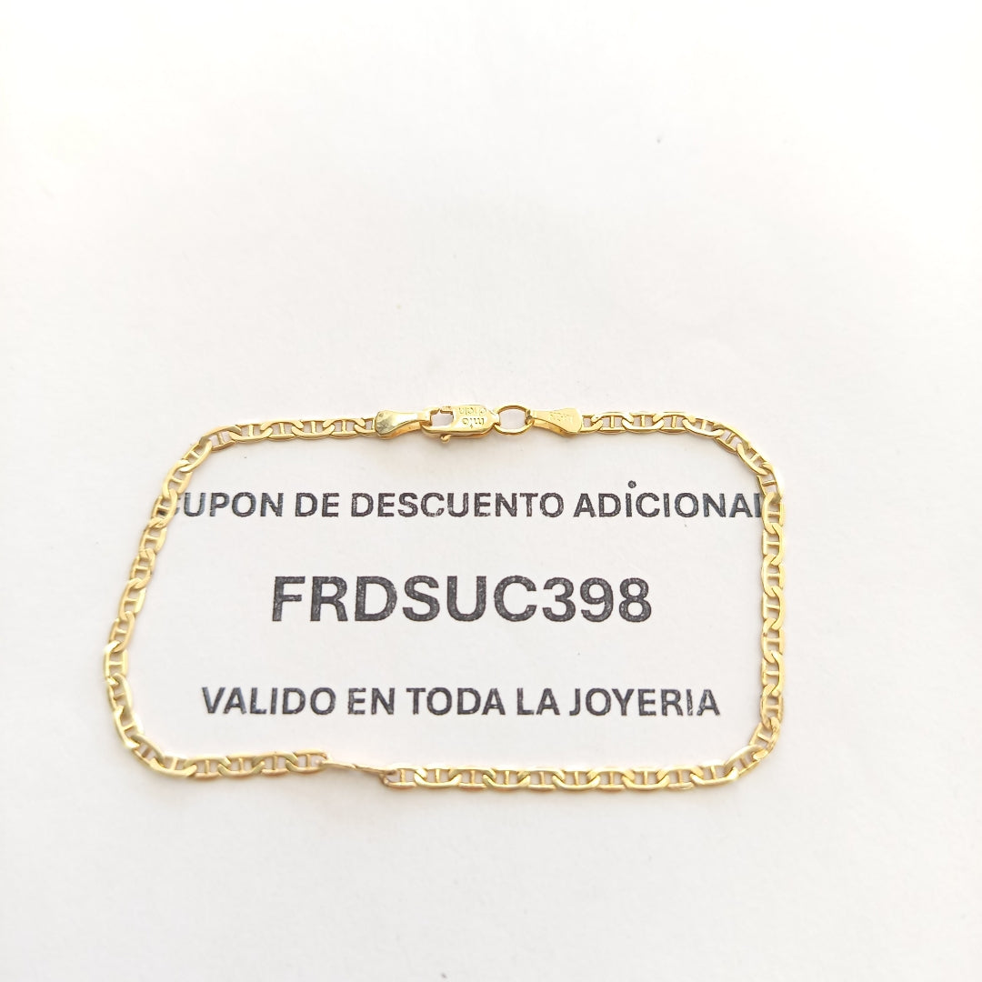 PULSERA ORO 14 K 2.2 GRMS (SEMINUEVO)