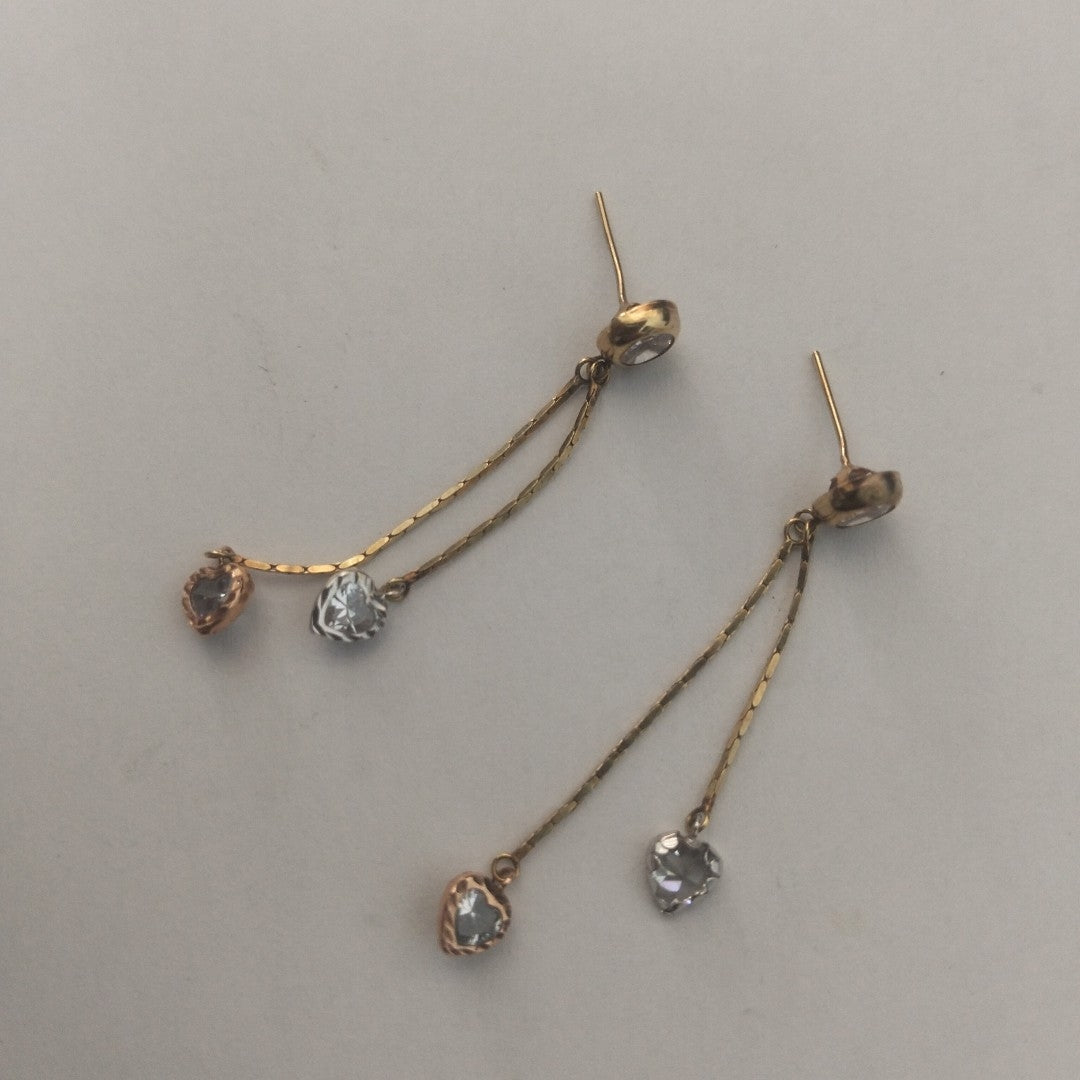 ARETES PAR ORO 10 K 2,40 GRMS (SEMINUEVO)