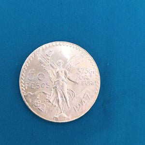 Moneda Centenario Cincuenta Pesos Oro Mexicano 21.6K