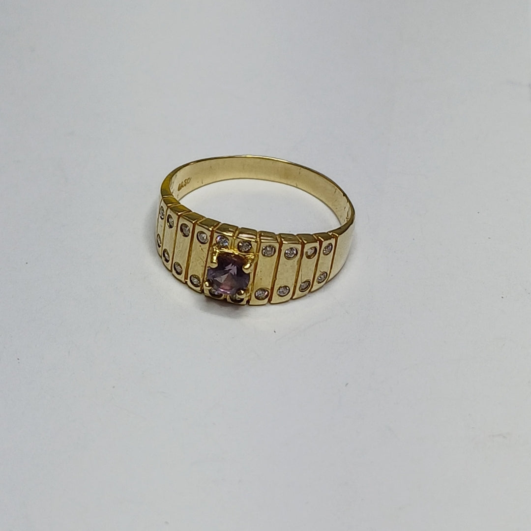 ANILLO ORO 10 K 3,70 GRMS (SEMINUEVO)