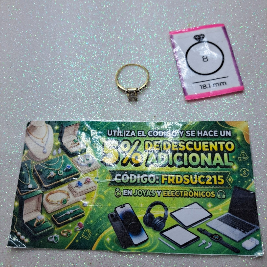 ANILLITO ORO 10 K 1,60 GRMS (SEMINUEVO)