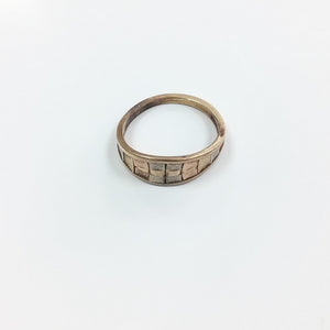 ANILLITO ORO,ORO COMBINADO 8 K 3,10 GRMS (SEMINUEVO)