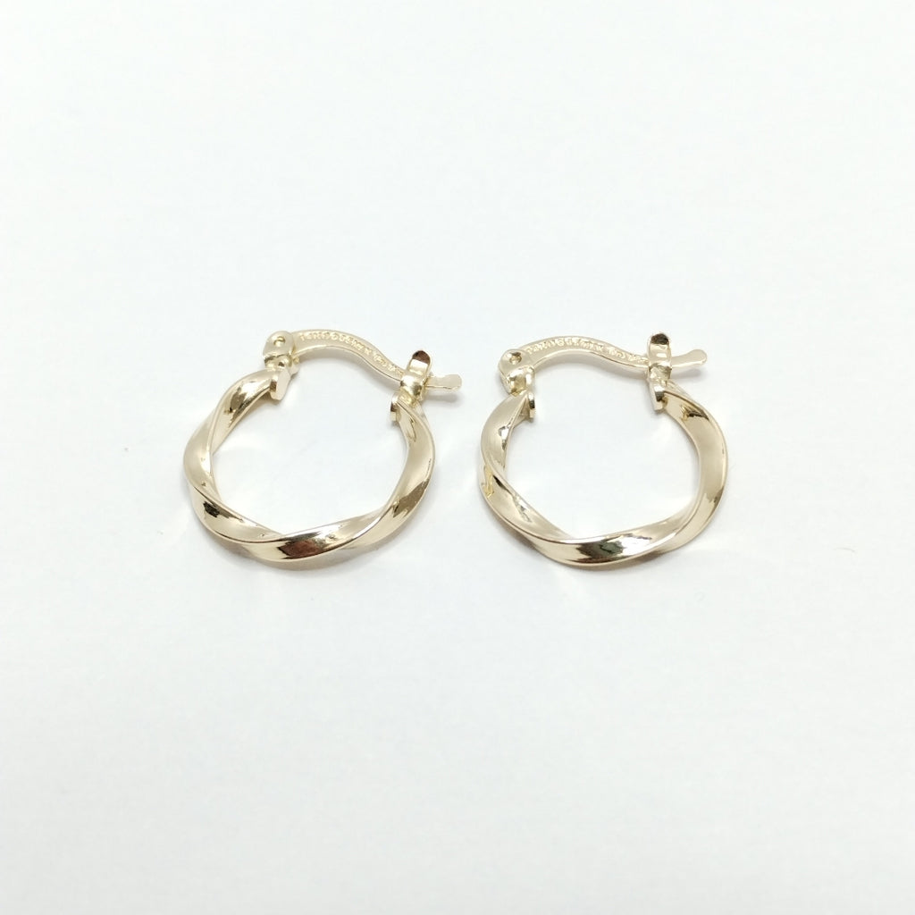 ARETES ARRACADAS TORZAL 14K 1.1 GR (NUEVO)