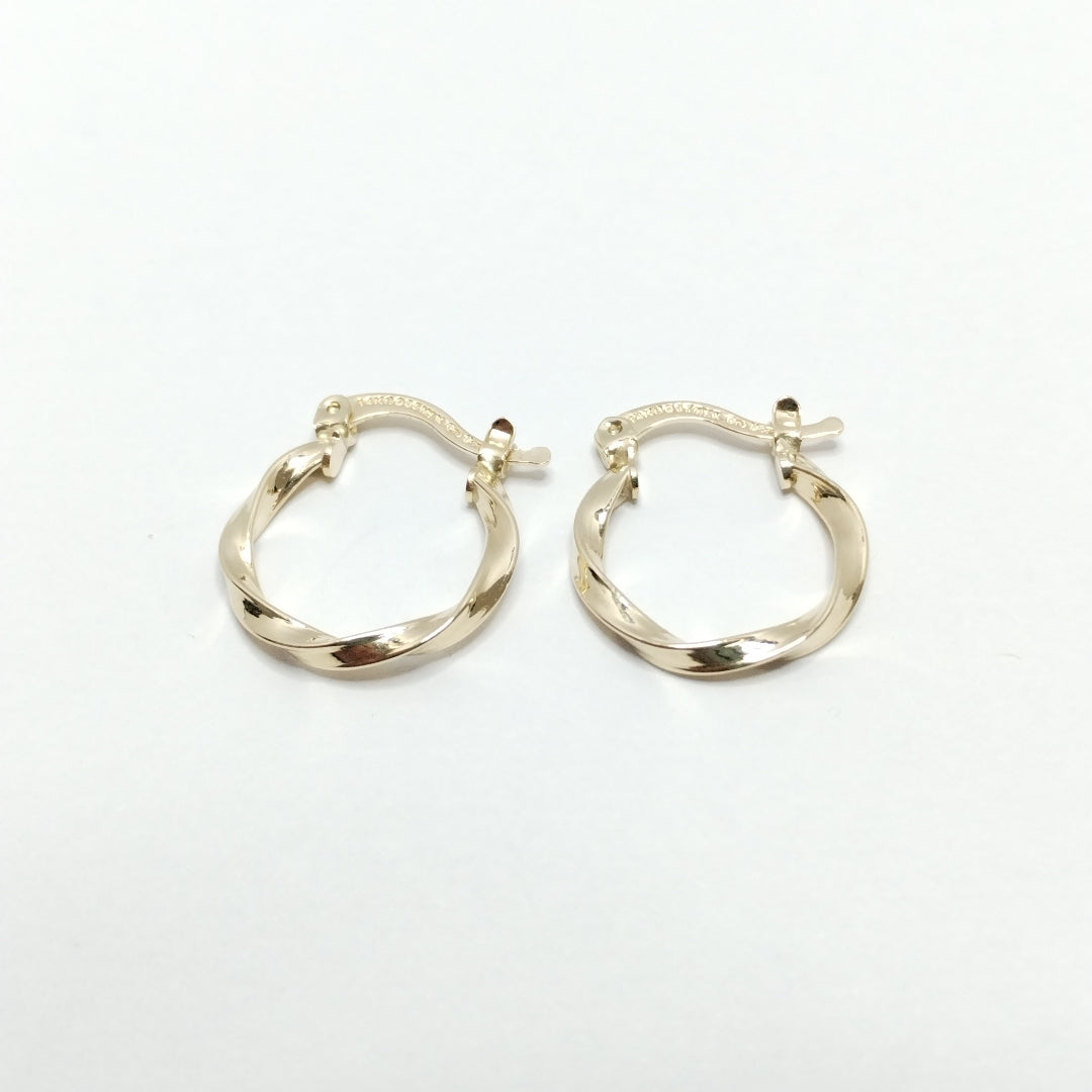 ARETES ARRACADAS TORZAL 14K 1.1 GR (NUEVO)