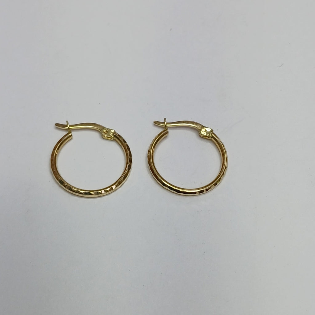 ARRACADAS PAR ORO 14 K 1,20 GRMS (SEMINUEVO)
