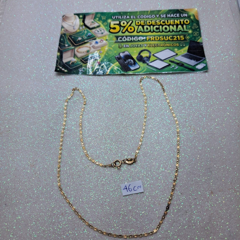 CADENA ORO 10 K 1.5 GRMS (SEMINUEVO)