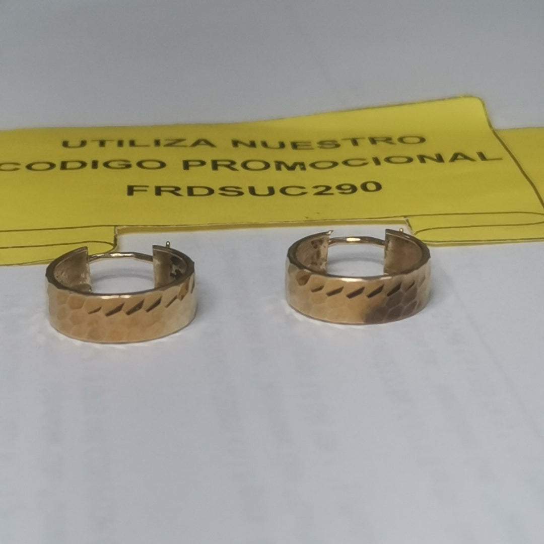 ARETES PAR ORO 10 K 1.6 GRMS (SEMINUEVO)