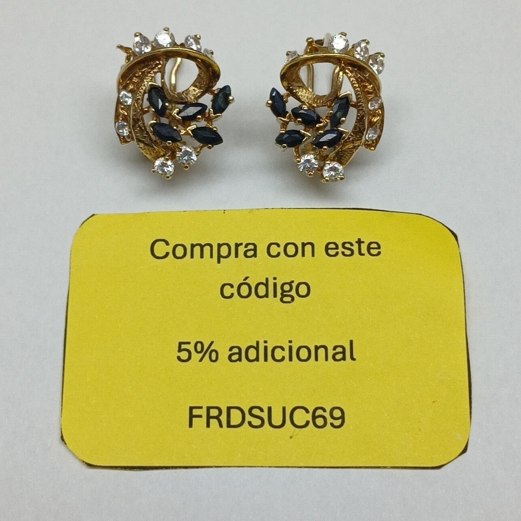 ARETES PAR ORO 10 K 4.9 GRMS (SEMINUEVO)