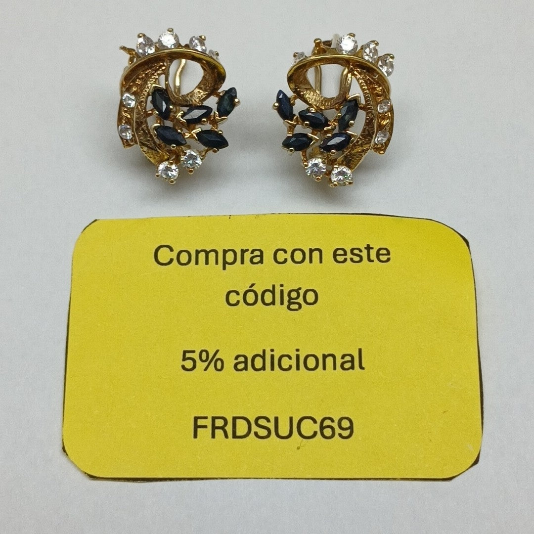 ARETES PAR ORO 10 K 4.9 GRMS (SEMINUEVO)