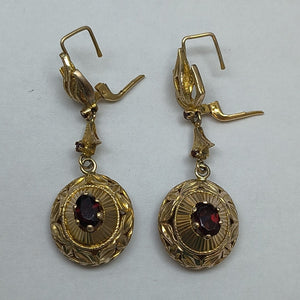 ARETES PAR ORO 8 K 10.5 GRMS (SEMINUEVO)