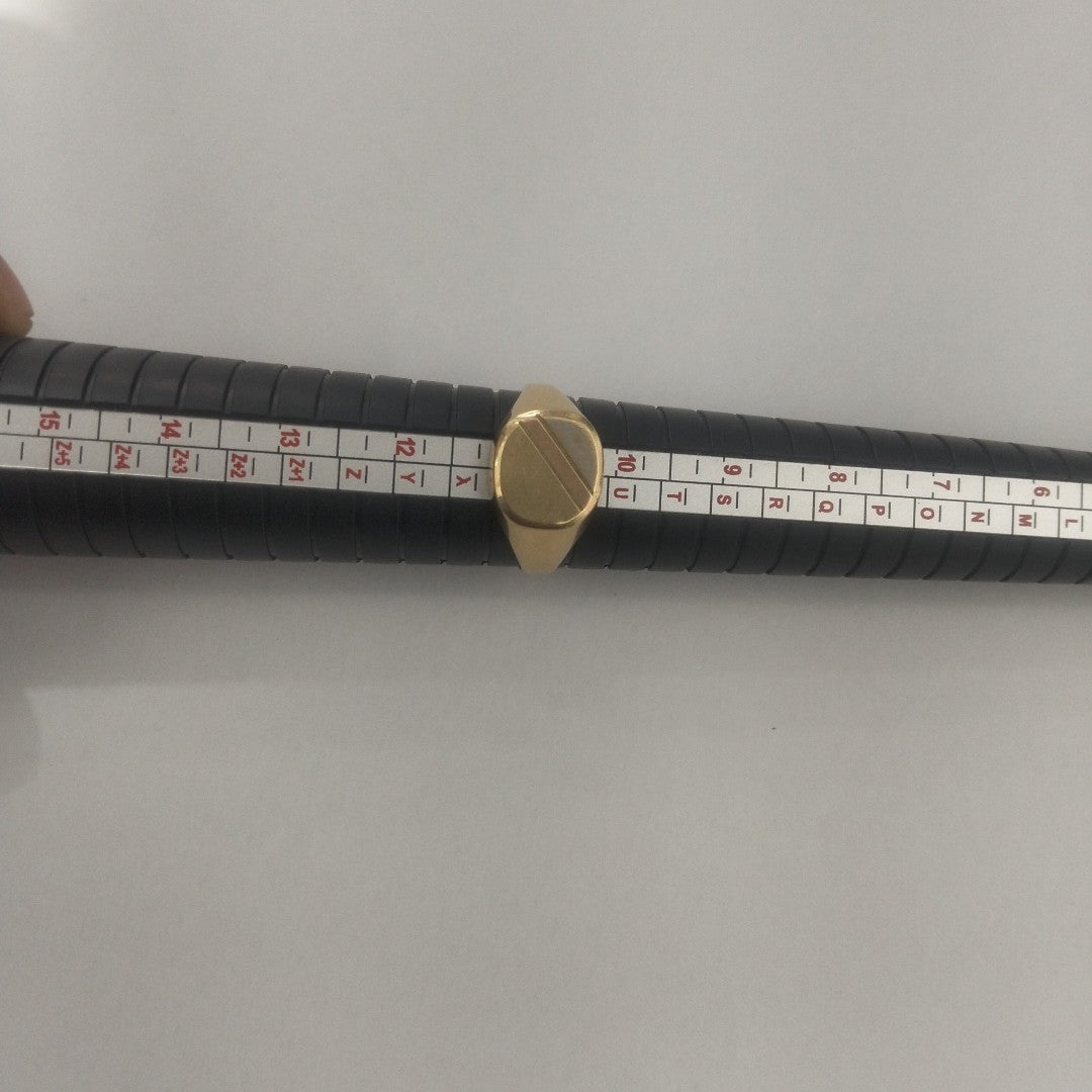 ANILLO ORO 14 K 3.6 GRMS (SEMINUEVO)