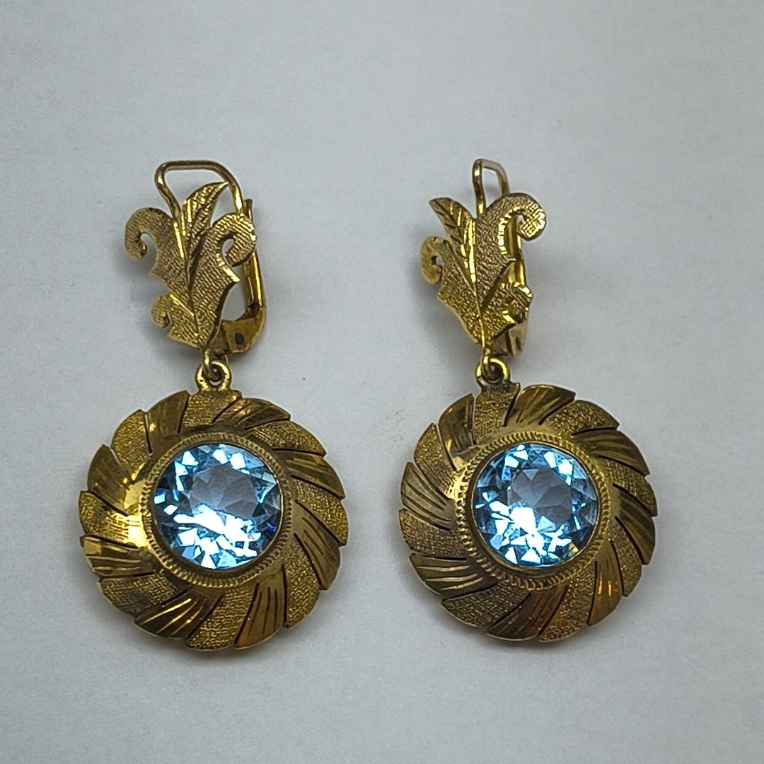 ARETES PAR ORO 8 K 5.9 GRMS (SEMINUEVO)