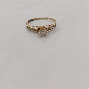 ANILLO ORO 10 K 1.5 GRMS (SEMINUEVO)