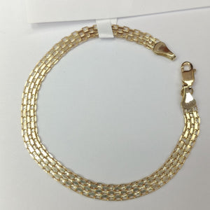 PULSERA ESPECIAL 10K 18 CM 3.9 GR (NUEVO)