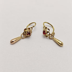 ARETES PAR ORO 10 K 1,00 GRMS (SEMINUEVO)
