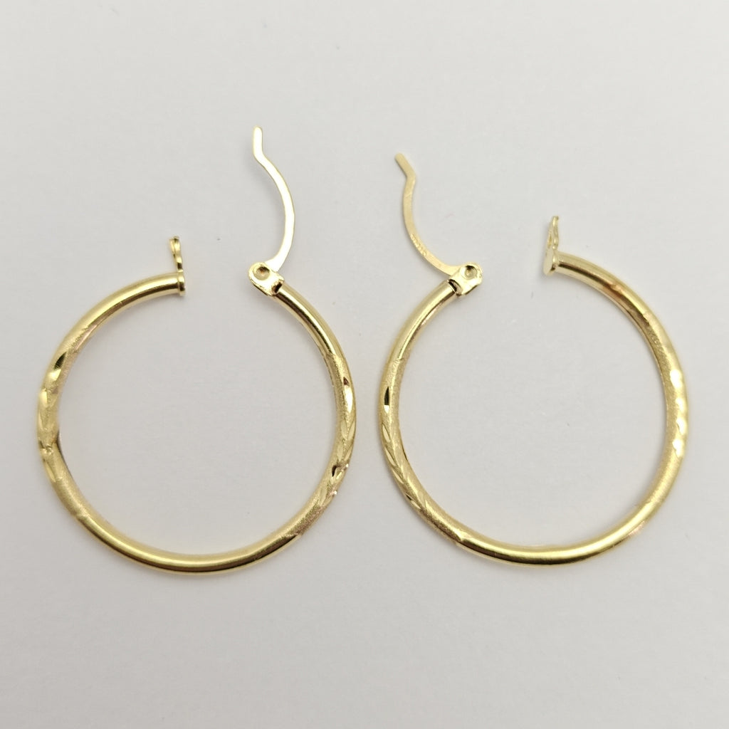 ARRACADAS PAR ORO 14 K 1,70 GRMS (SEMINUEVO)