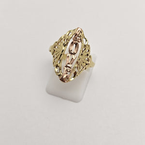ANILLITO ORO COMBINADO 14 K 2.6 GRMS (SEMINUEVO)