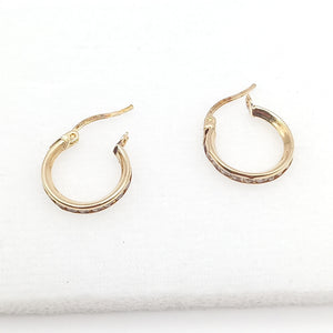 ARETES PAR ORO 10 K 1,20 GRMS (SEMINUEVO)