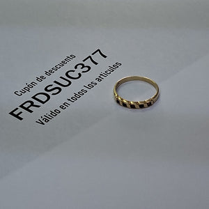 ANILLITO ORO 14 K 2 GRMS (SEMINUEVO)