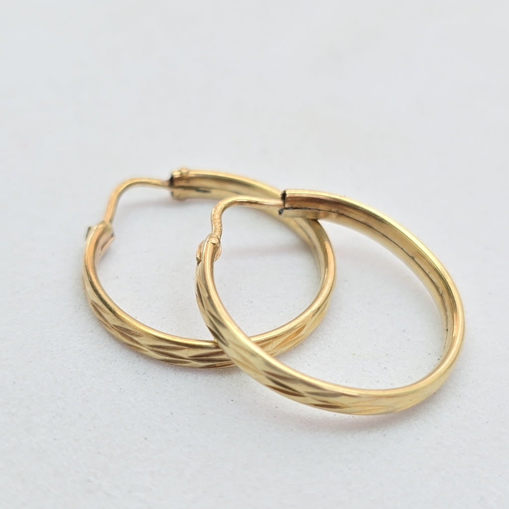 ARRACADAS PAR ORO 10 K 1.9 GRMS (SEMINUEVO)