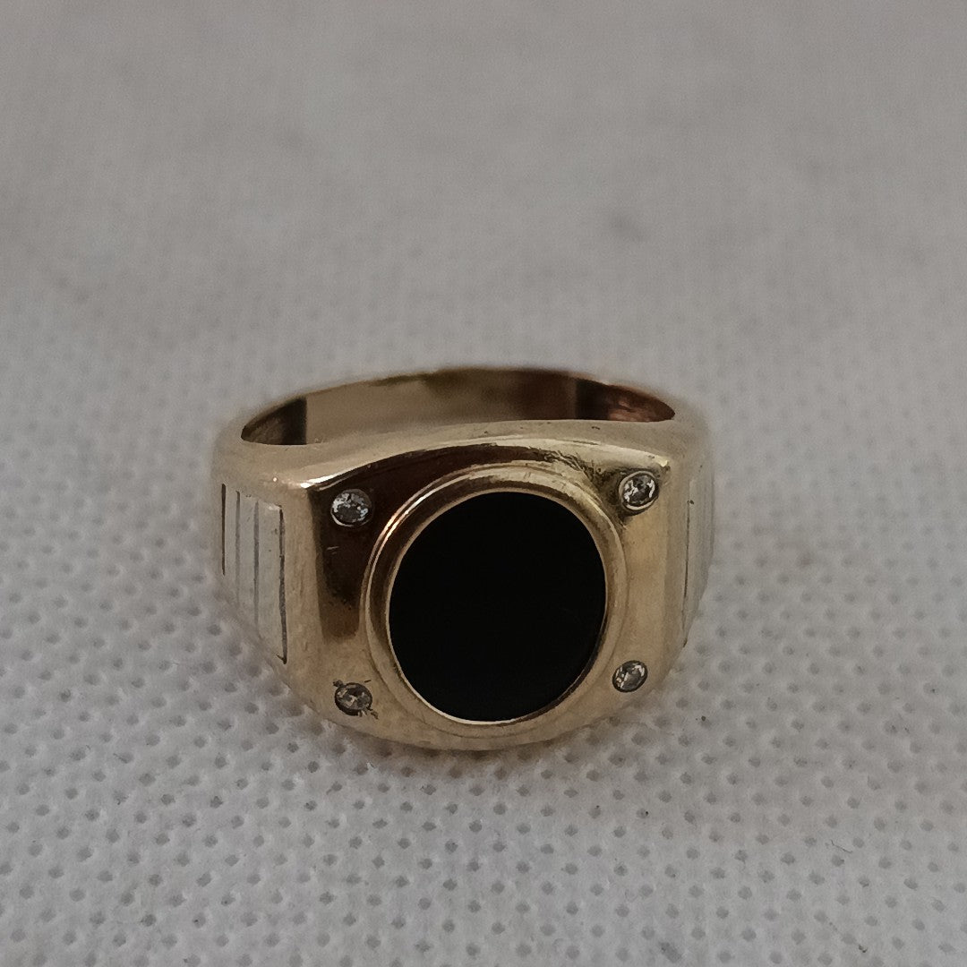 ANILLO ORO 10 K 4.8 GRMS (SEMINUEVO)
