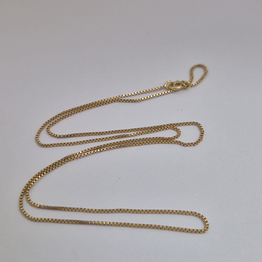 CADENA ORO 14 K 2,40 GRMS (SEMINUEVO)