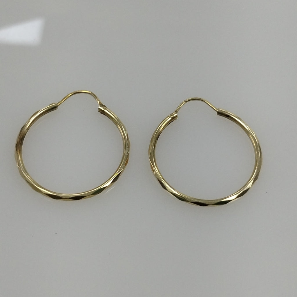 ARRACADAS PAR ORO 14 K 1.8 GRMS (SEMINUEVO)