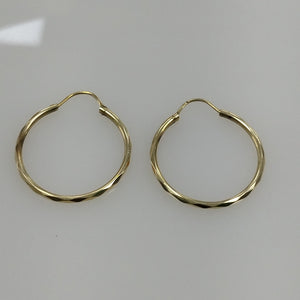 ARRACADAS PAR ORO 14 K 1.8 GRMS (SEMINUEVO)