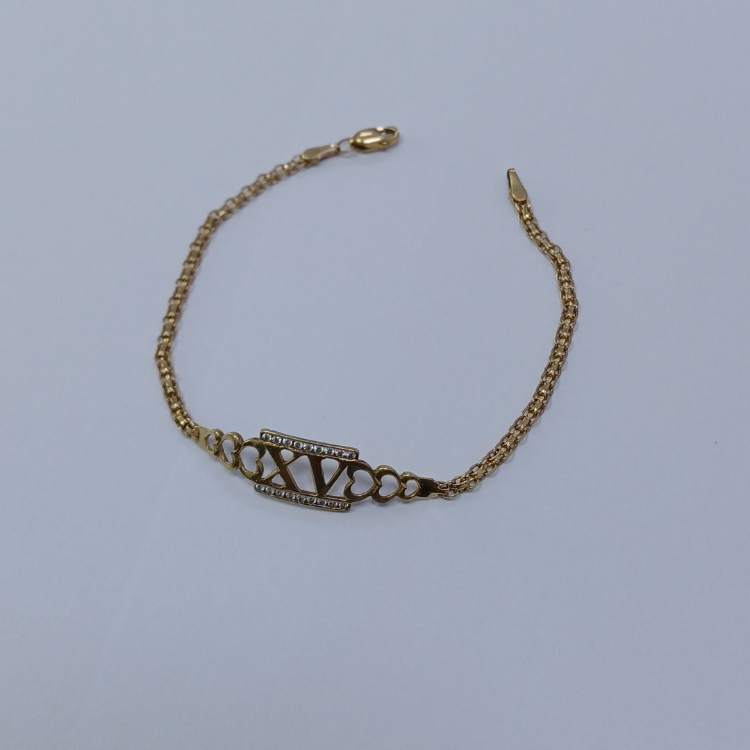 PULSERA ORO 10 K 2.9 GRMS (SEMINUEVO)