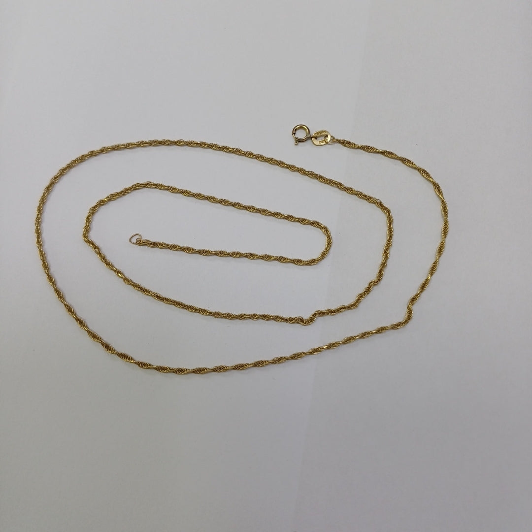 CADENA ORO 10 K 4,20 GRMS (SEMINUEVO)
